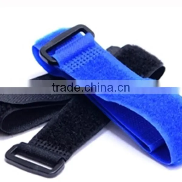 Adjustable Hook and Loop Belt Straps Wtih Plastic Buckle photo-2