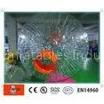 Brilliant PVC Plastic Inflatable Water Zorb Ball / Human Hamster Ball for Amusement Park Equipment