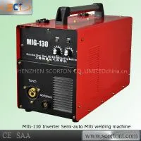 Single Phase 220V 130A Output IGBT Inverter IGBT Co2 Mig Mag Welding Machine - MIG-130