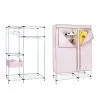 Fabric Wardrobe With Drawers