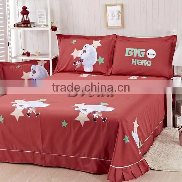 Big Hero 6 Bedding Set 100% Cotton Duvets Wholesale Cartoon Design Bedding Sets photo-5