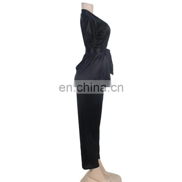 One Size Wholesale 3 Piece Nighty Satin Lingerie photo-5