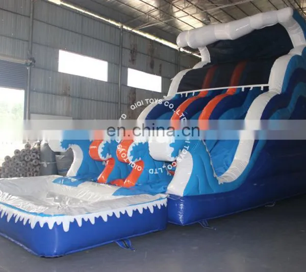 China Inflatable Cheap Slide With Arch Big Inflatable Water Dry Slide for Pool for Rental Business on Sale photo-4