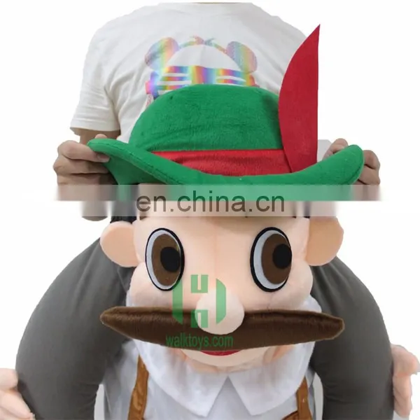 HI New Carry On Fancy Dress Bavarian Beer Guy Ride On Oktoberfest Mascot Costume photo-3