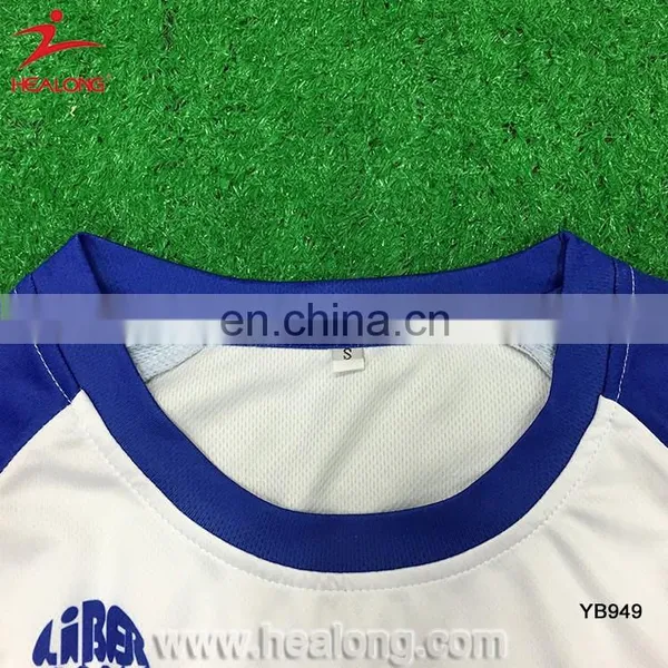 Sublimation Custom Men's Cheap Soccer Uniforms Shirts photo-3