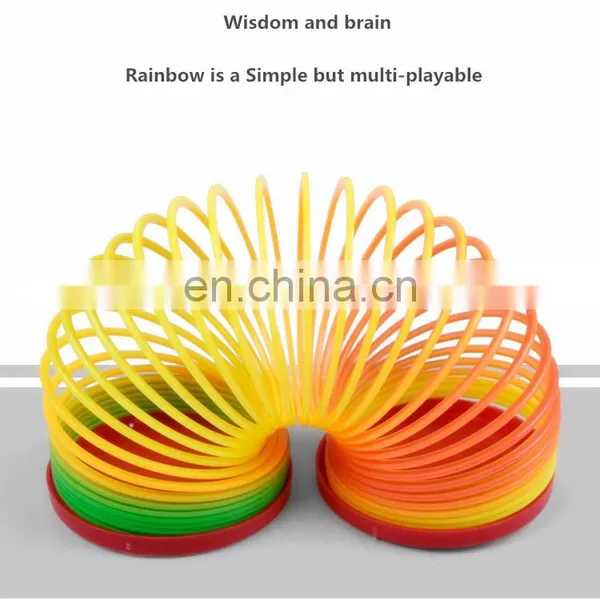 Figet Spinner Rainbow Spring Slinky for Relax Educational Toy Figet Spinner photo-2