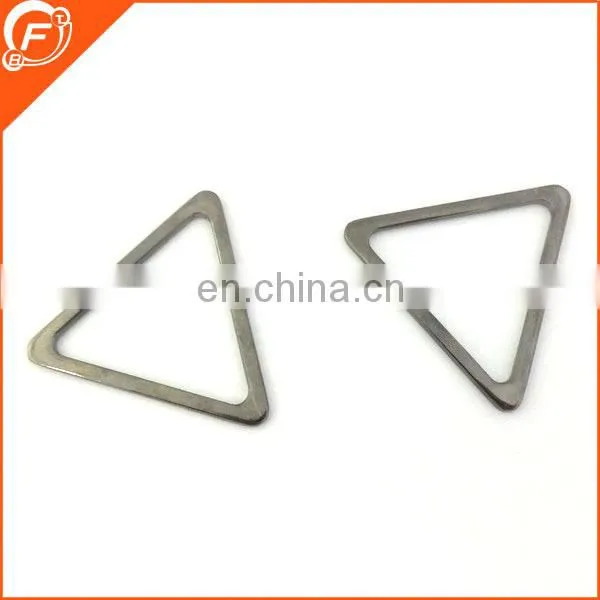 2017 Fashion Nice Nickle Color Triangular Shape Metal Accessory for Clothes photo-2