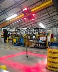 Red Zone Overhead Crane Warehouse Safety Light photo-5
