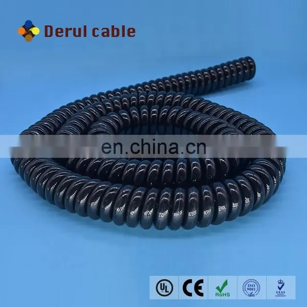 Coiled Cable Spiral Extension Cable Cnc Spiral Cable photo-2
