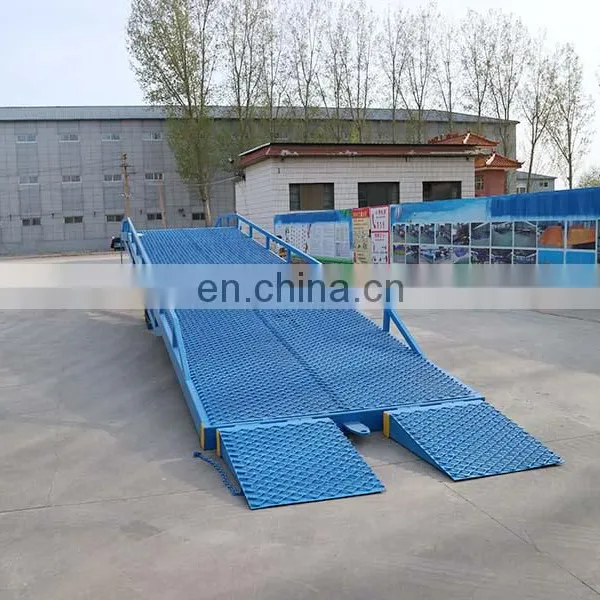 7LYQ Shandong SevenLift Mobile Truck Container Hydraulic Yard Ramp Used for Forklift photo-6
