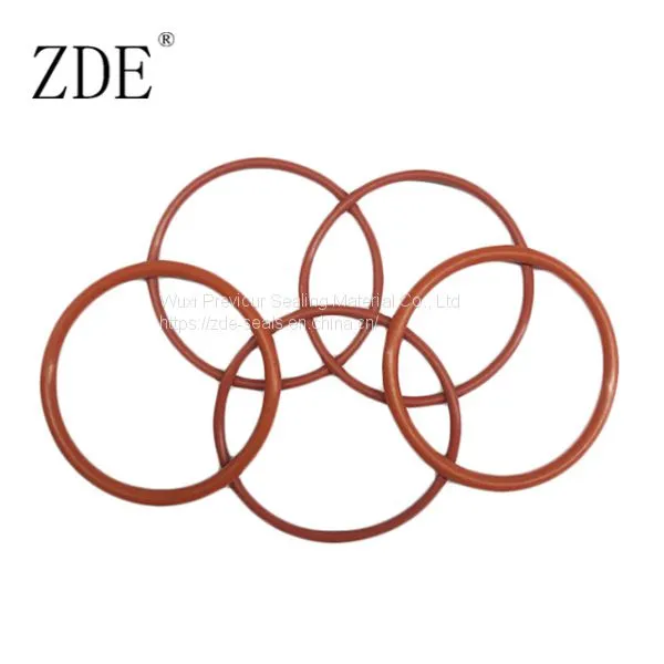 Medical Silicone 1mm O Ring Rubber Seals High Temperature photo-3