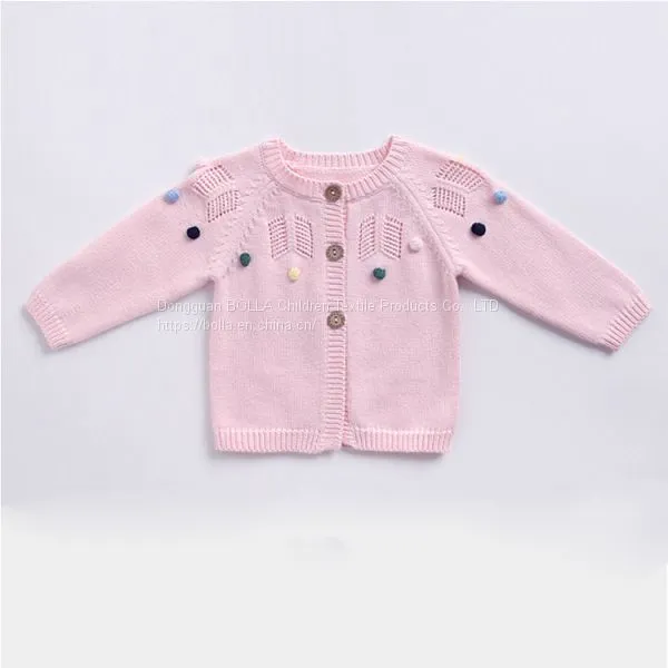 Kids Clothing Knitted Babies Sweater Kids Cardigan for Autumn