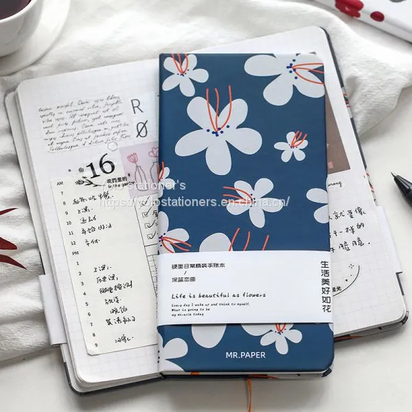 Mr. Paper Hardback TN Book Life is Beautiful, Such as Spend 4 Fresh Hand Account Schedule Weekly Planning Travel Book photo-2