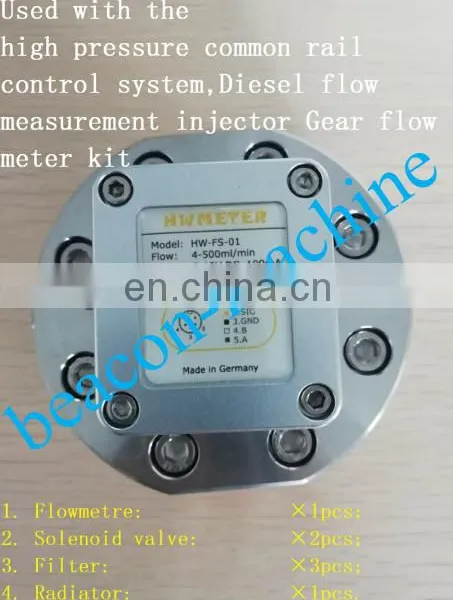 JINAN BEACON MACHINE Common Rail Test Bench Flowmeter Kit photo-4