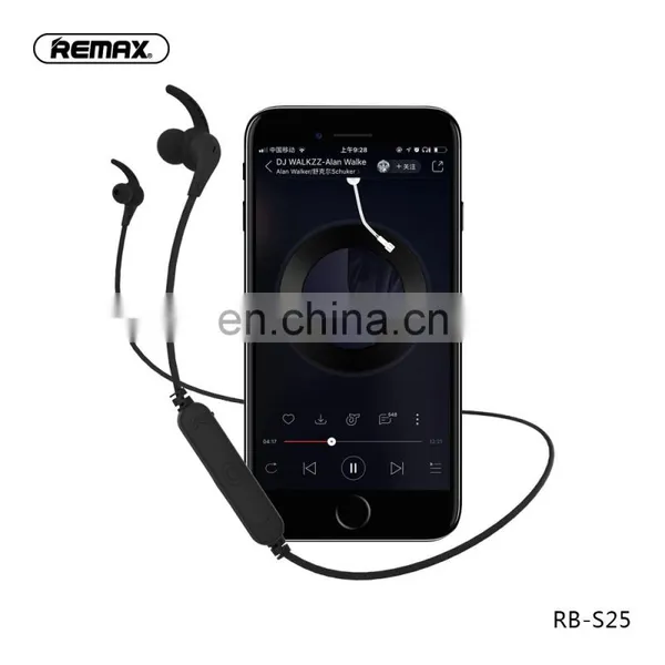 Remax RB-S25 Competitive Price Noise Cancelling Wireless Neckband Earphones Sport photo-5
