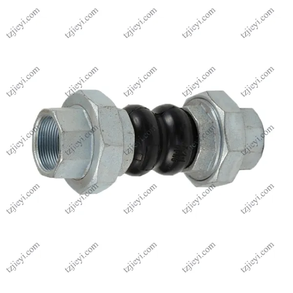 Floating Flange Double Spherical Flexible Bellow Threaded Rubber Expansion Joints photo-4