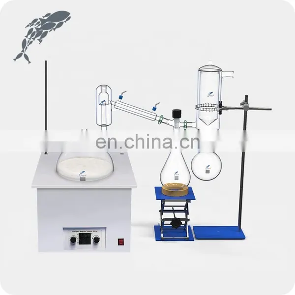 AKMLAB 2l 5l Glassware Short Path Distillation Set With Cold Trap photo-2