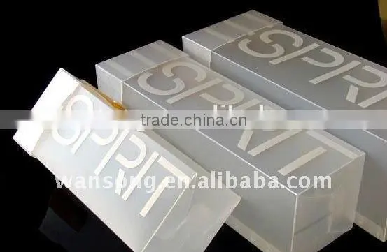 Printed Frosted Storage Box, Pvc Packaging Plastic Box photo-4