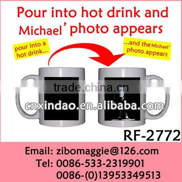 11oz Can Shape Porcelain Coffee Mug for Sensitive Color Changing Mug photo-3