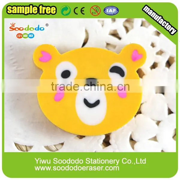 Animal Shape Puzzle Colorful Flat Extruded Kid Eraser photo-5
