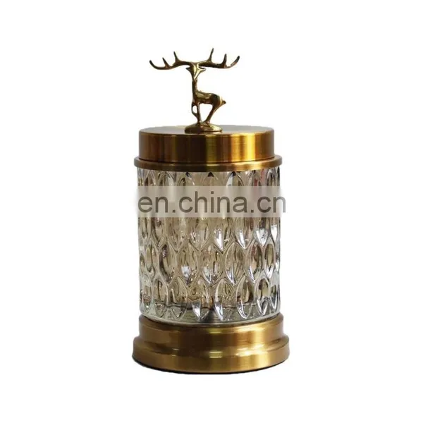 Little Mini Glass Cookie Jar For Food Storage