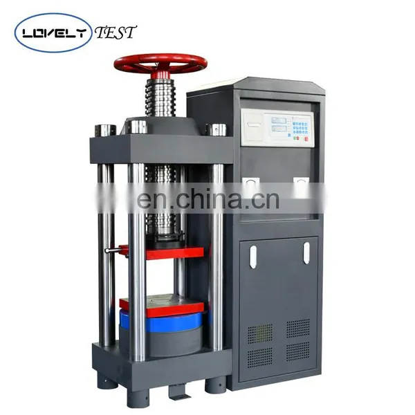 2000KN Digital Pressure Tester Concrete Pressure Test Machine Concrete Cube Compression Pressure Machine Hot Sale photo-5