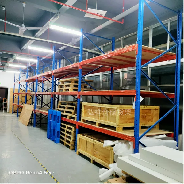 Box Beam Upright Frame Storage Racking Pallet Rack Metal Shelving for Industrial Warehouse photo-4