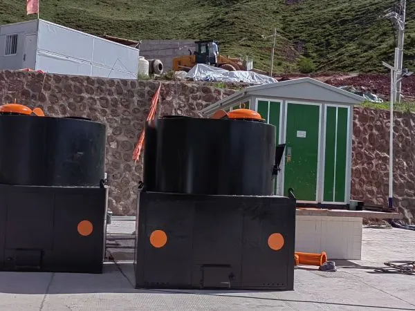 Fumigation Magnetic Carbonization (pyrolysis) Furnace, Magnetic Pyrolysis Garbage Treatment Equipment photo-3