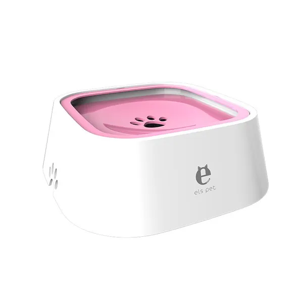 Pet Water Bowl Anti-Splash Drinking Fountain With Suspension Design Cat Dog Tableware photo-4