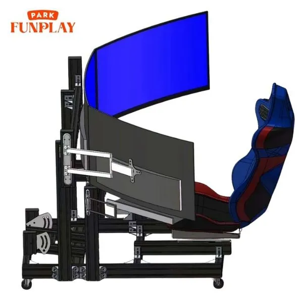 Ultimate F1 Motion Racing Simulator: Профессиональная домашняя кокпитная система с коммерческим уровнем реализма и динамическим водительским опытом