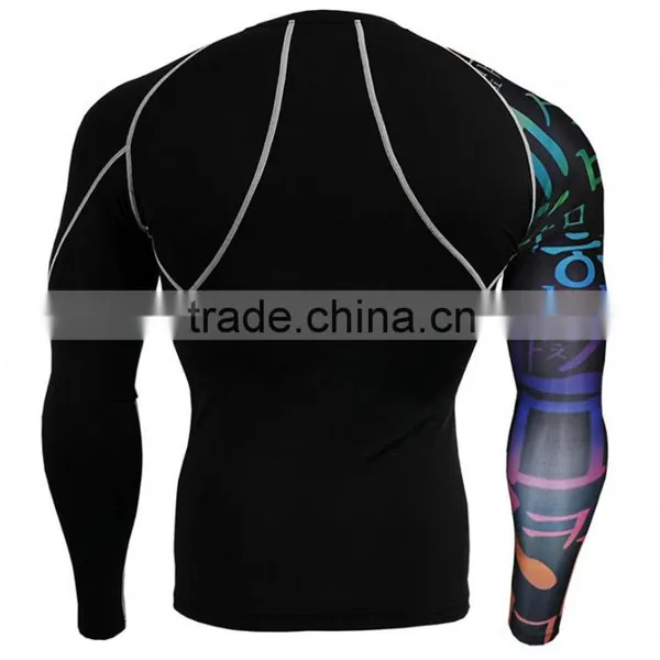 4 Way Stretch Boxing Compression Rush Guard For Men photo-2