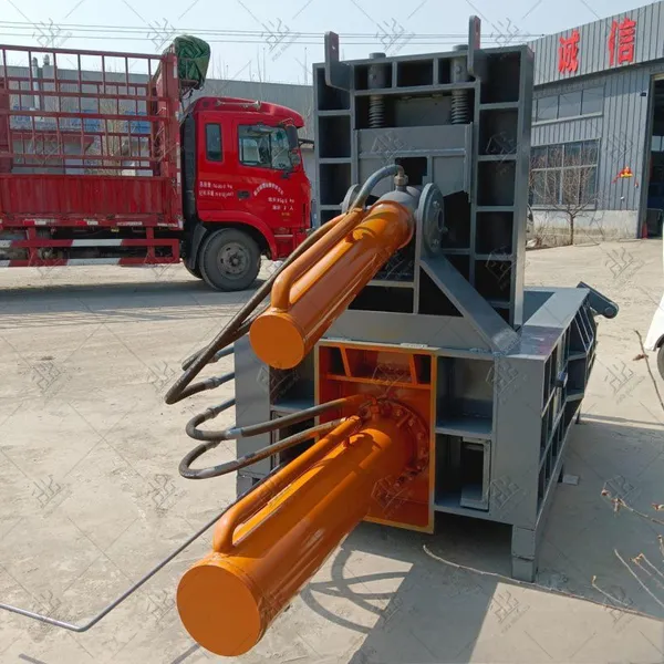 Automatic Metal Scrap Baler Machine for Car Shell Steel Iron Aluminum Can Waste Compression and Baling