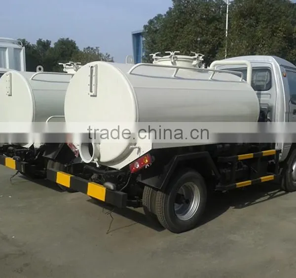 2015 Low Price FOTON Sewage Tank for Sale,4x2 Sewage Suction Tanker Truck photo-4