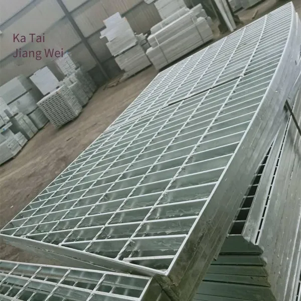 Galvanized Steel Grating, Platform Steel Grating, Mesh Panel, Strong Load-bearing Capacity, Corrosion-resistant photo-4