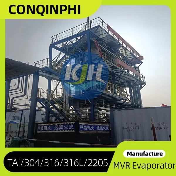 316L Stainless Steel Multi-effect Evaporator With Automatic CIP photo-3