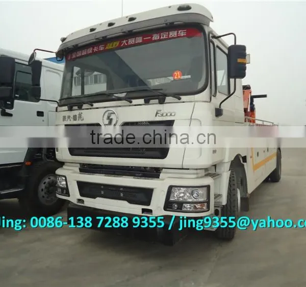 Euro IV Shacman 4x2 Towing Tractor Wrecker Truck 16-20 Ton Towing on Sale photo-2