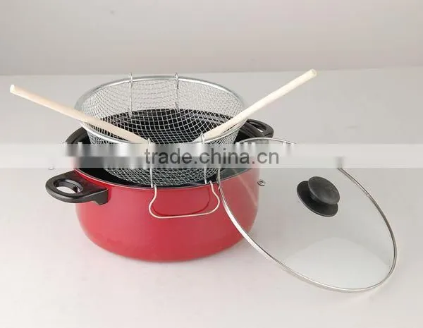 Carbon Steel Deep Fryer Pan Manufacture,customized Thickness photo-2