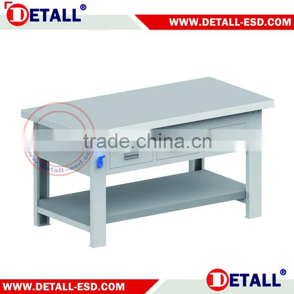 Manufacture ESD Steel Workshop Bench With Drawers photo-3