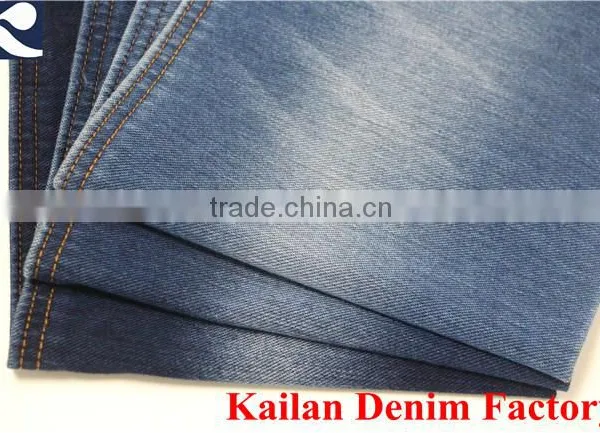 Stretch Cotton Polyester Spandex Twill Denim Knit