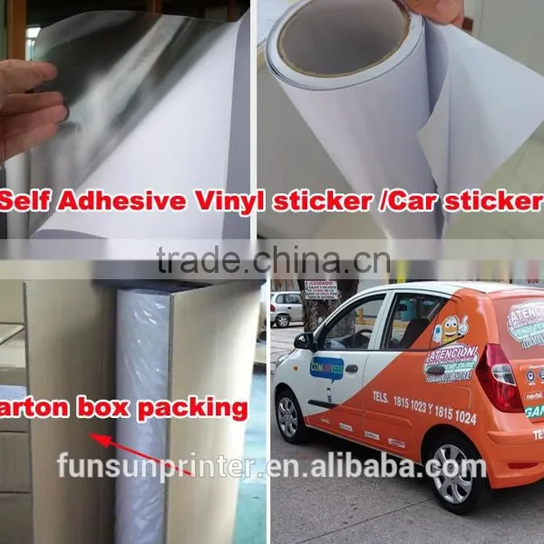 White Printing Self Adhesive Vinyl,adhesive Vinyl Printing photo-5