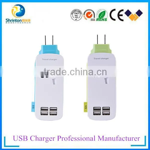 Wholesale Manufacturers Universal 5V 4.2A Multiple Usb Travel Charger and Wall Charger photo-3