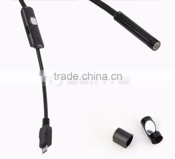 5.5mm Diameter 1M/2M/3.5M/5M Long 300,000 Pixels Micro USB Android Endoscope photo-6