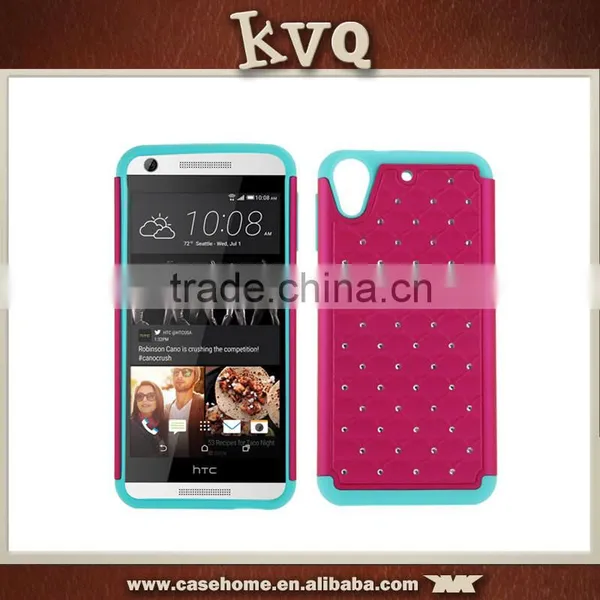 2016 New Glitter Diamond Tough Hybrid Shockproof Armor Cover Case For HTC Desire 626 626S photo-3