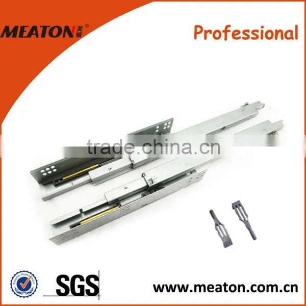 Factory Made!! Reasonable Price Full Extension Metallic Drawer Guide Rail photo-2