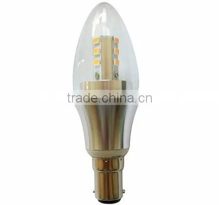 High Power White 5W Led Light Candle Lamp, 5w B15 Candle Bulb photo-3