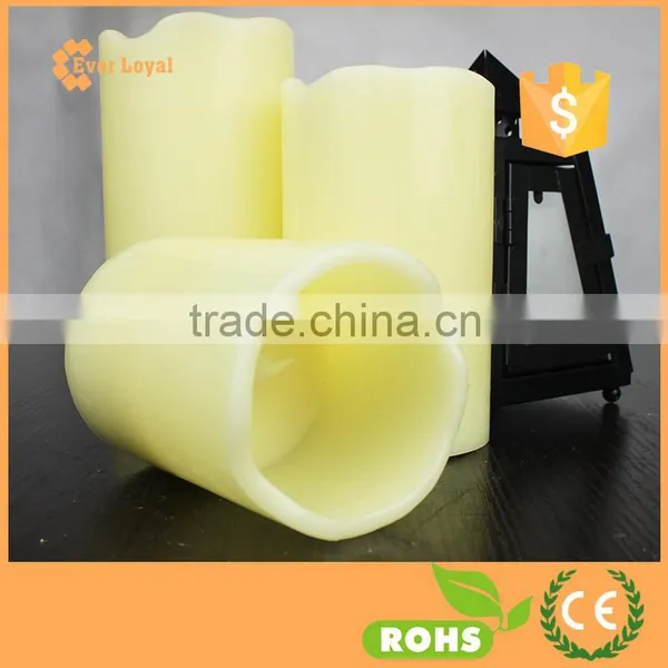 Traditional Pure White LED Candles With Flickering Candle Flame Battery Operated Light photo-6