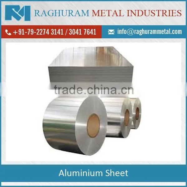Purchase Aluminium Sheet of Good Category From Reliable Tradesperson