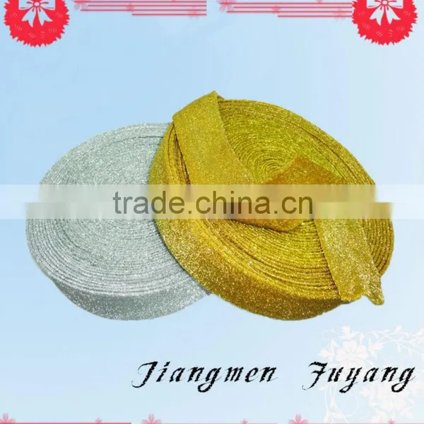 Golden and Silver Sponge Holder Cloth Raw Material