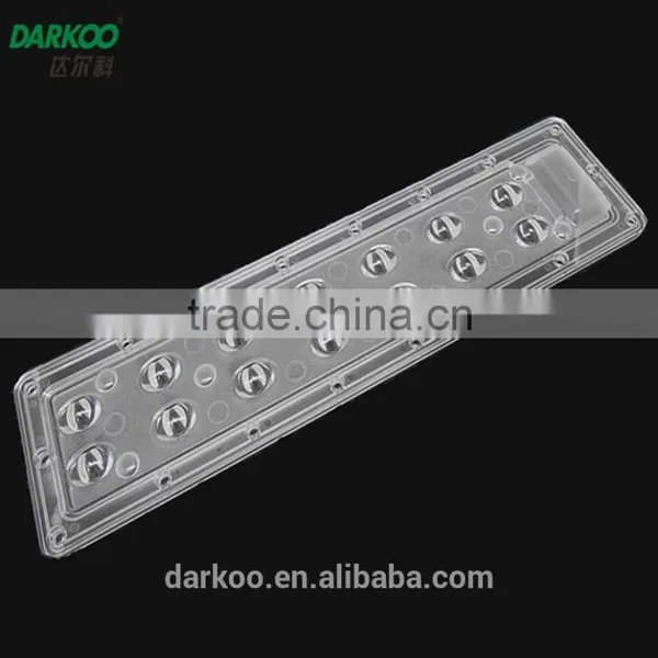 High Power Streetlight 14W Lens for Luxeon LED DK270-120*60-3.5H-14H