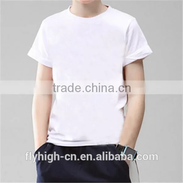 Hot Selling Comfortable Short Sleeve Kids O Neck T Shirt photo-6